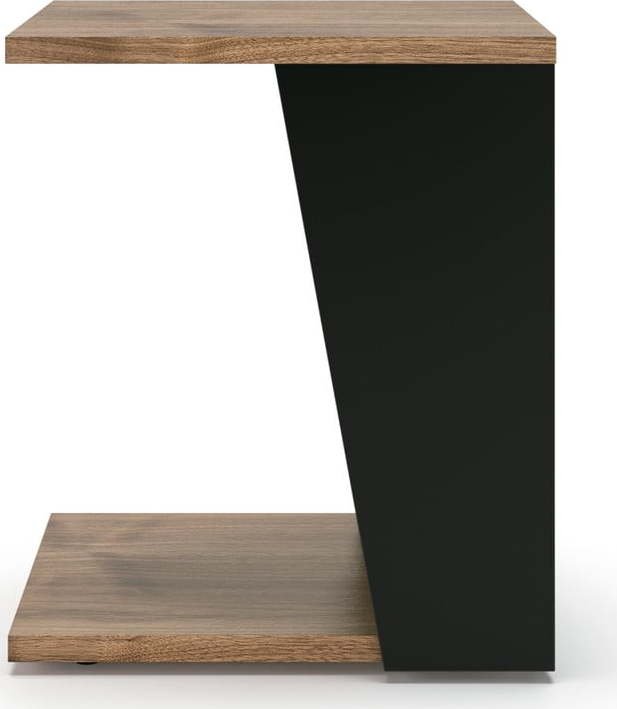 Konferenční stolek s deskou v dekoru ořechového dřeva