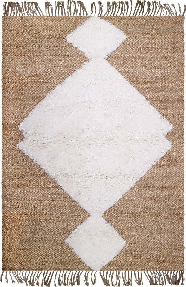 Přírodní ručně vyrobený koberec