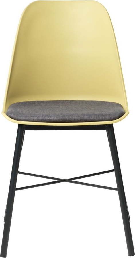 Žlutá jídelní židle Unique Furniture