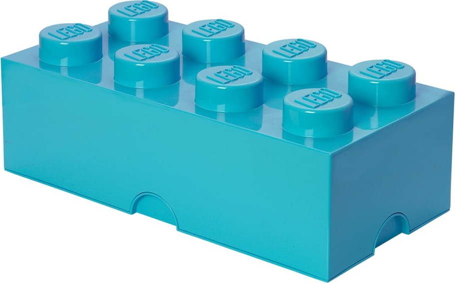 75Azurově modrý úložný box LEGO®