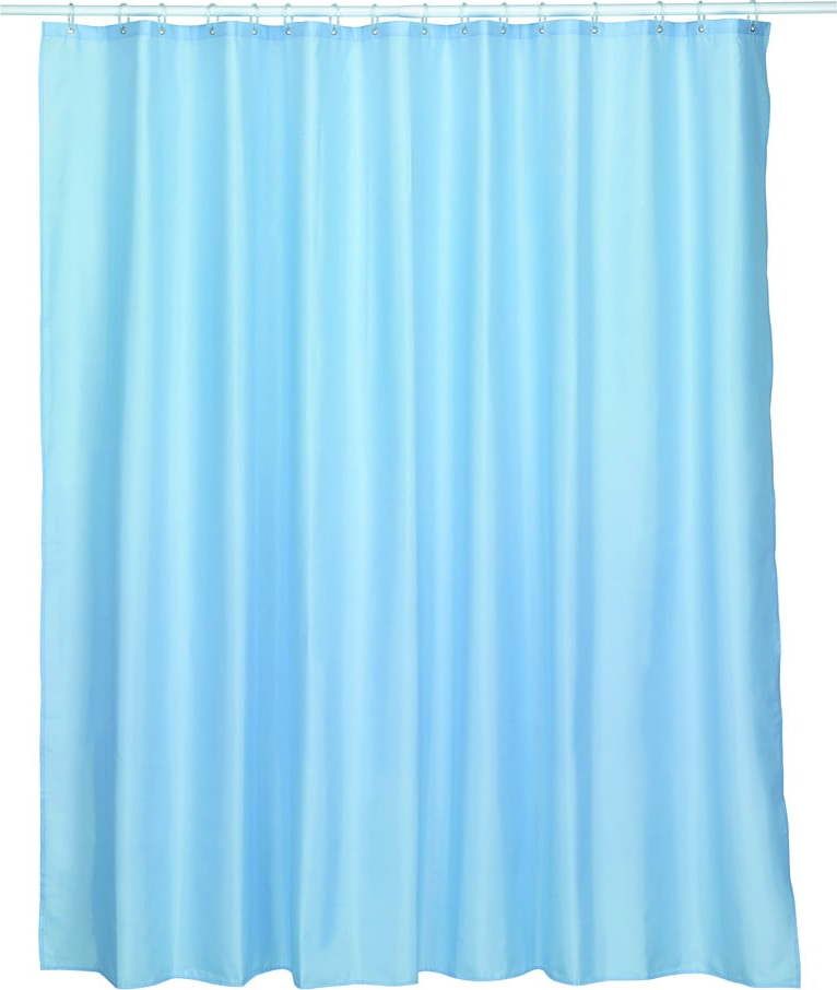 Modrý sprchový závěs Kela Laguna