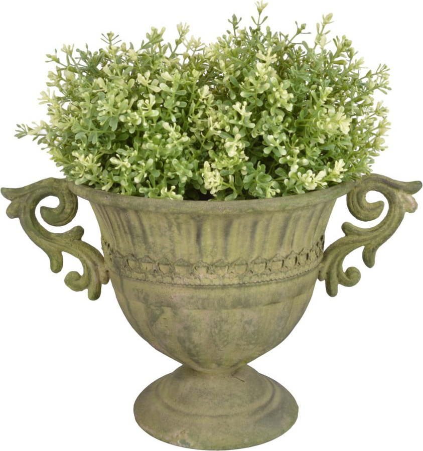 Kovová vysoká váza na květiny Esschert Design