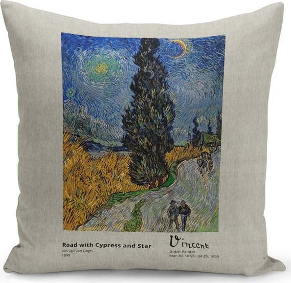 Polštář s výplní Kate Louise van Gogh