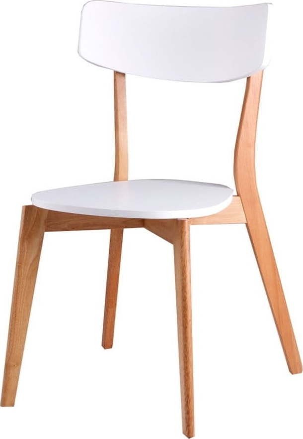 87Sada 4 bílých jídelních židlí sømcasa Ava
