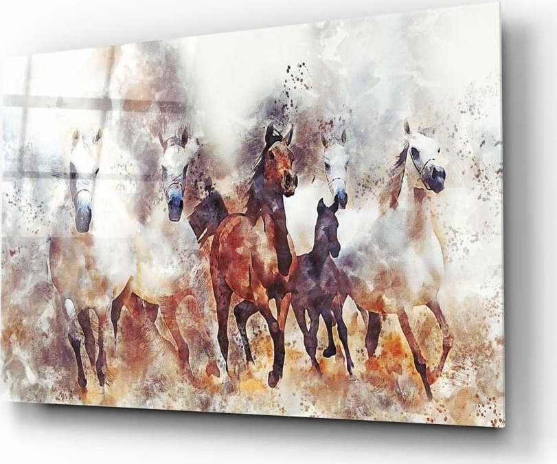 65Skleněný obraz Insigne Horses II.