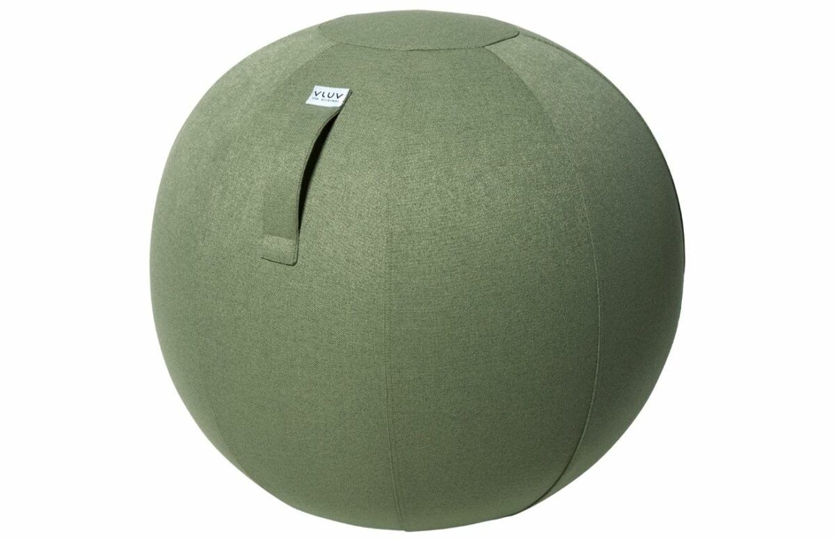Zelený sedací / gymnastický míč  VLUV SOVA