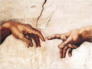 Nástěnná reprodukce na plátně Michelangelo