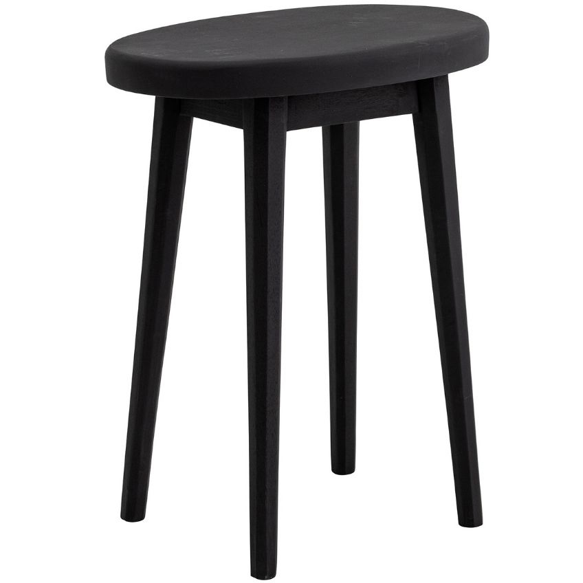 Černý mangový odkládací stolek Bloomingville Billie