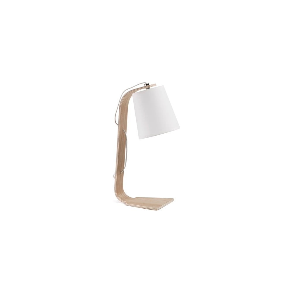 Bílá stolní lampa Kave
