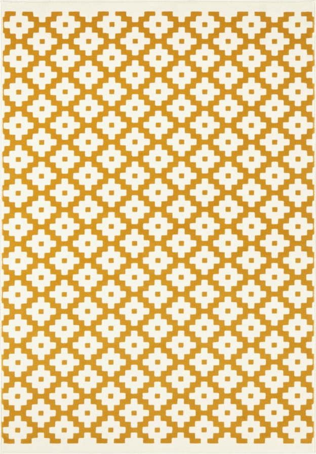 Krémovo-žlutý koberec Hanse Home Celebration Lattice