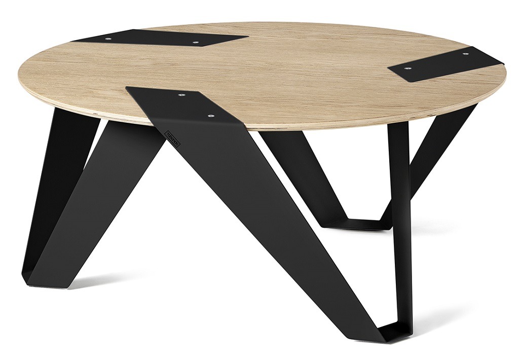 Dubový konferenční stolek Tabanda Mobiush 75 cm