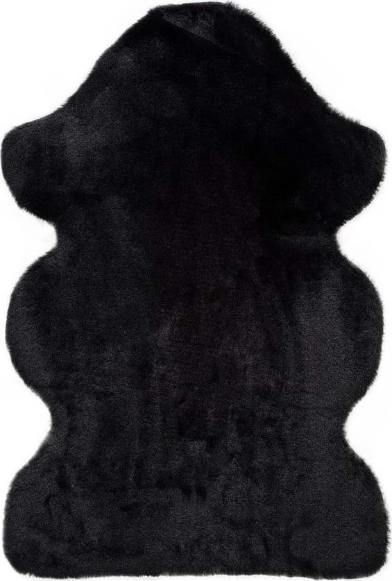 Černý koberec Universal Fox Liso