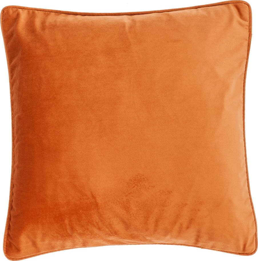 Tmavě oranžový polštář Tiseco Home
