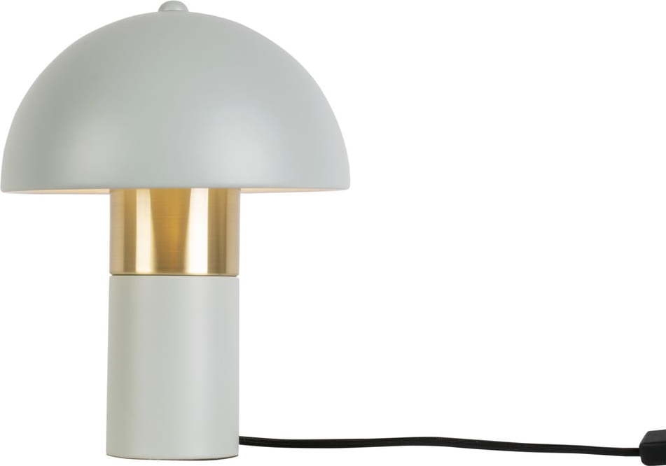 Stolní lampa v bílo-zlaté barvě Leitmotiv