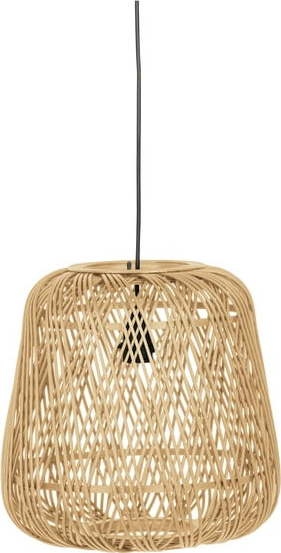 Přírodní závěsná lampa z bambusu WOOOD