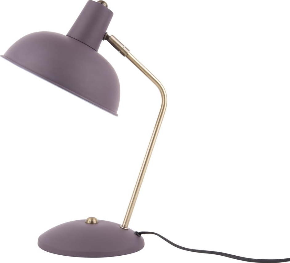 Fialová stolní lampa Leitmotiv