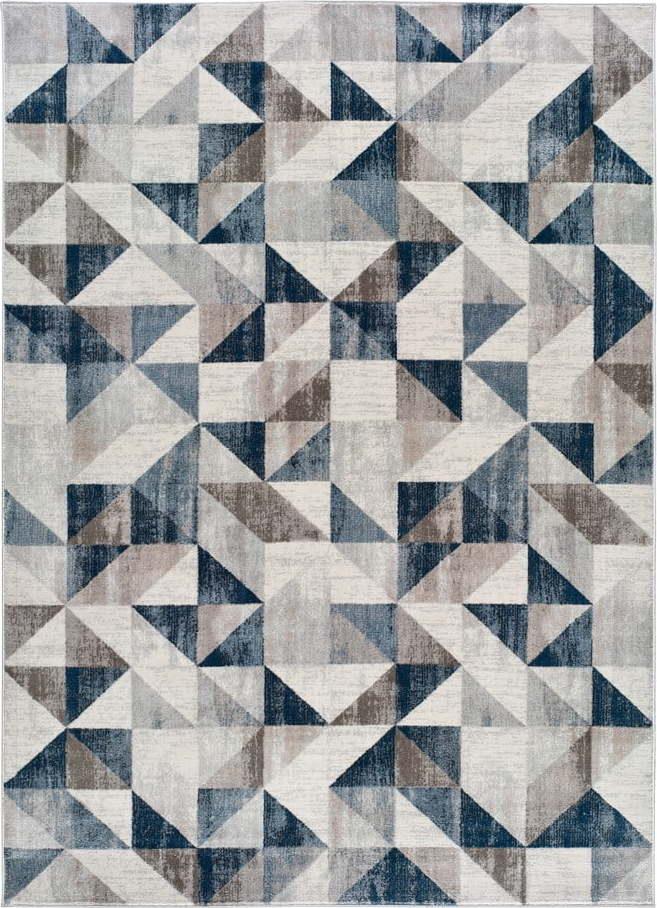 Šedo-modrý koberec Universal Babek