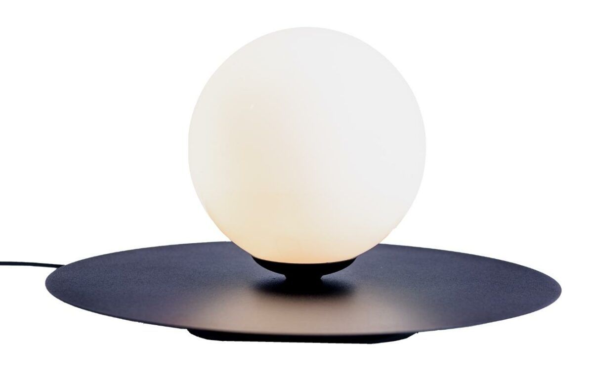 Nordic Design Černobílá skleněná stolní
