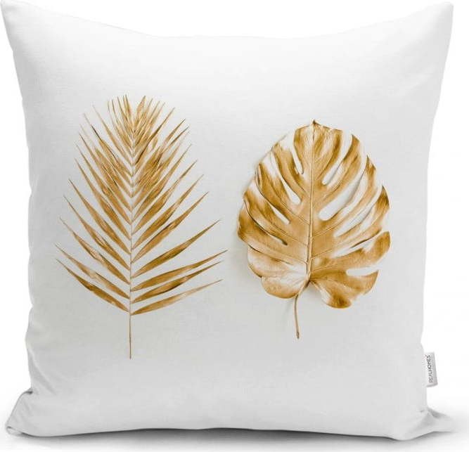 Povlak na polštář Minimalist Cushion Covers Golden Leafes
