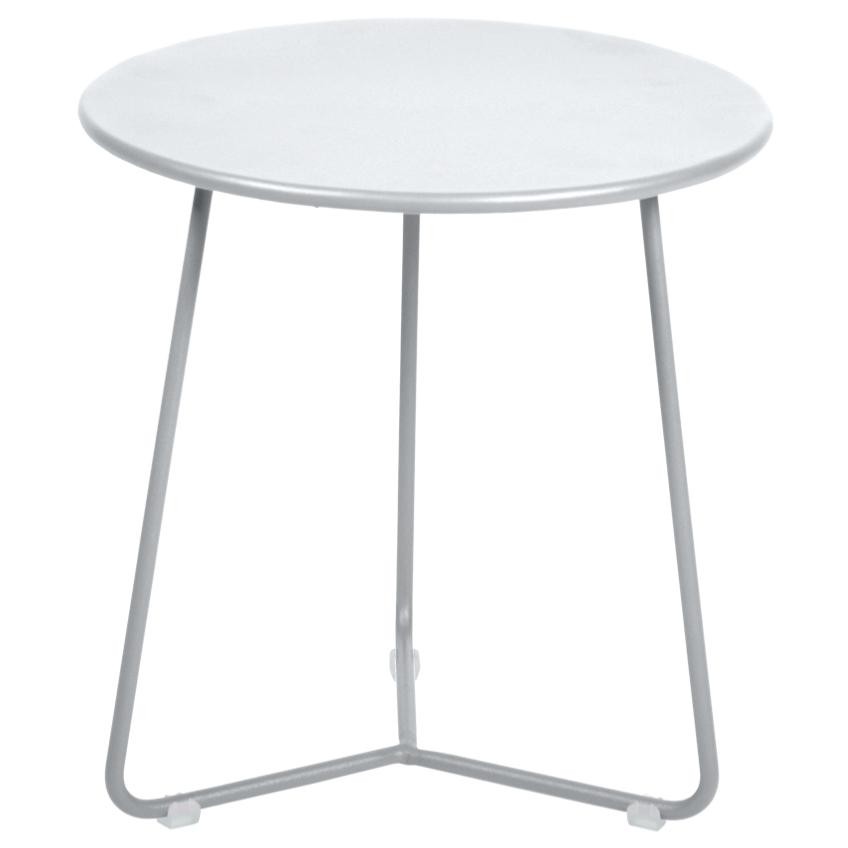 Bílý kovový odkládací stolek Fermob