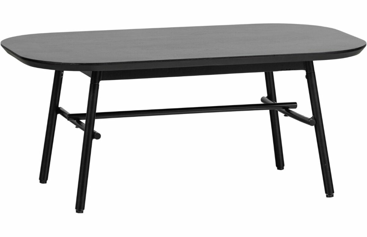 Hoorns Černý mangový konferenční stolek Gancen