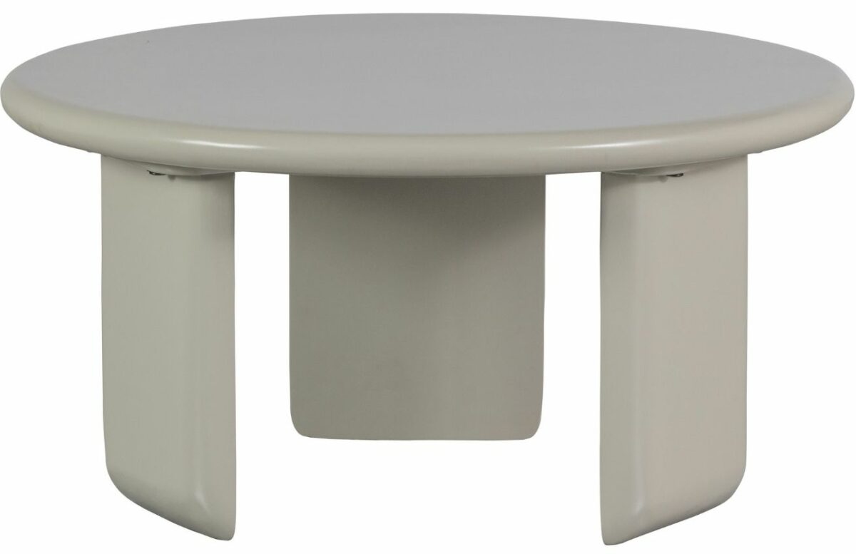 Hoorns Šedo bílý mangový konferenční stolek