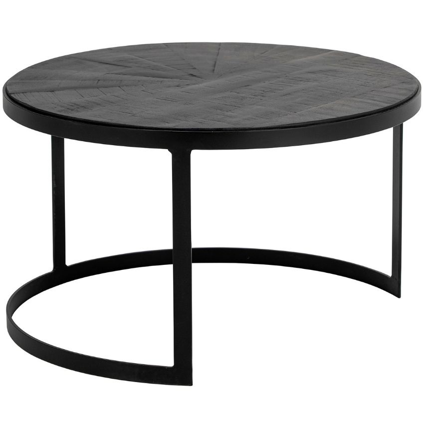Černý mangový konferenční stolek Bloomingville