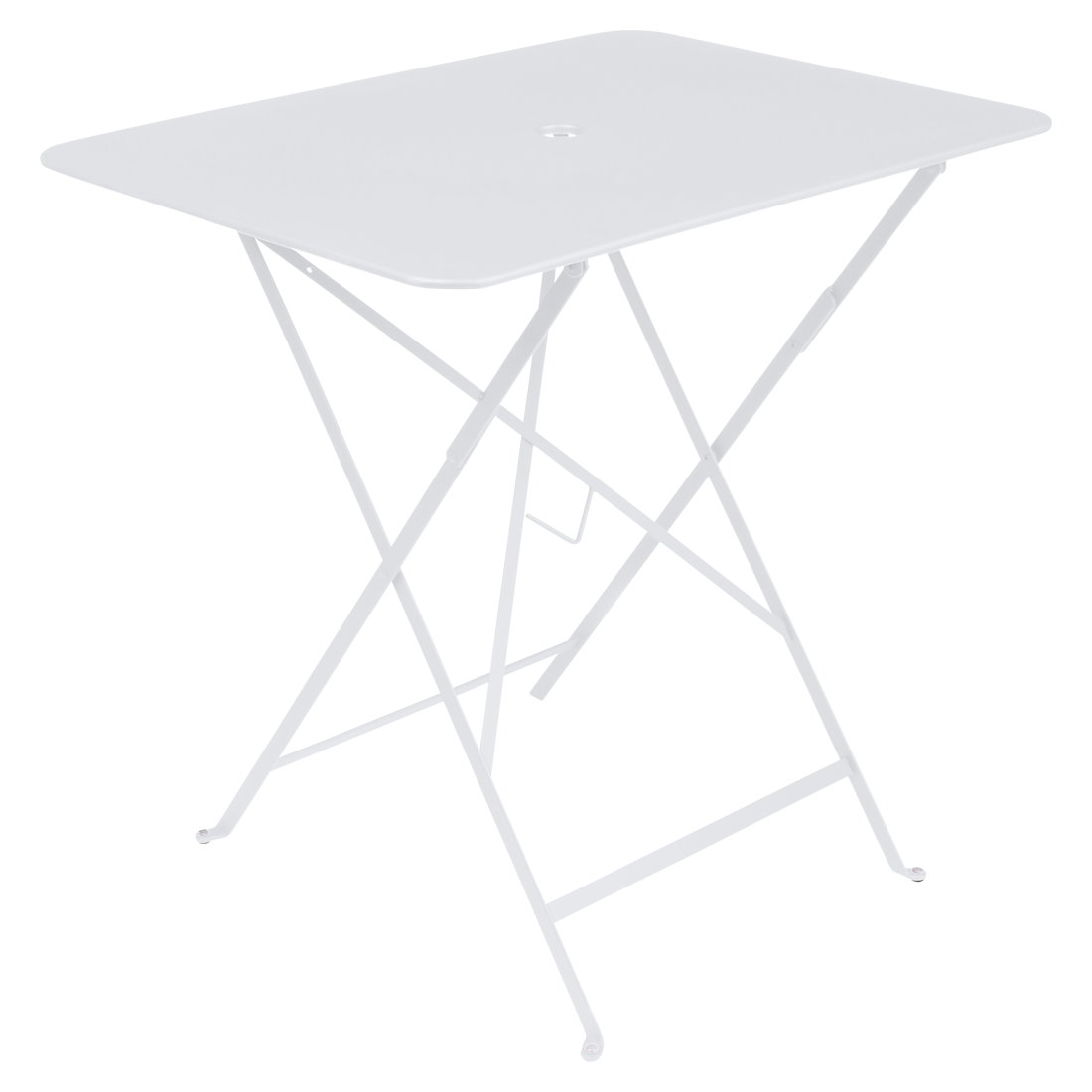 Bílý kovový skládací stůl Fermob Bistro 57 x