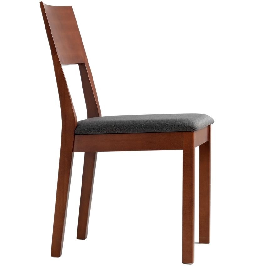 Nordic Design Hnědá dřevěná jídelní židle Forman