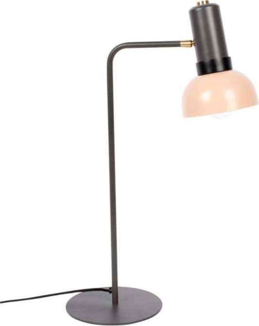 Šedo-růžová stolní lampa Zuiver Charlie