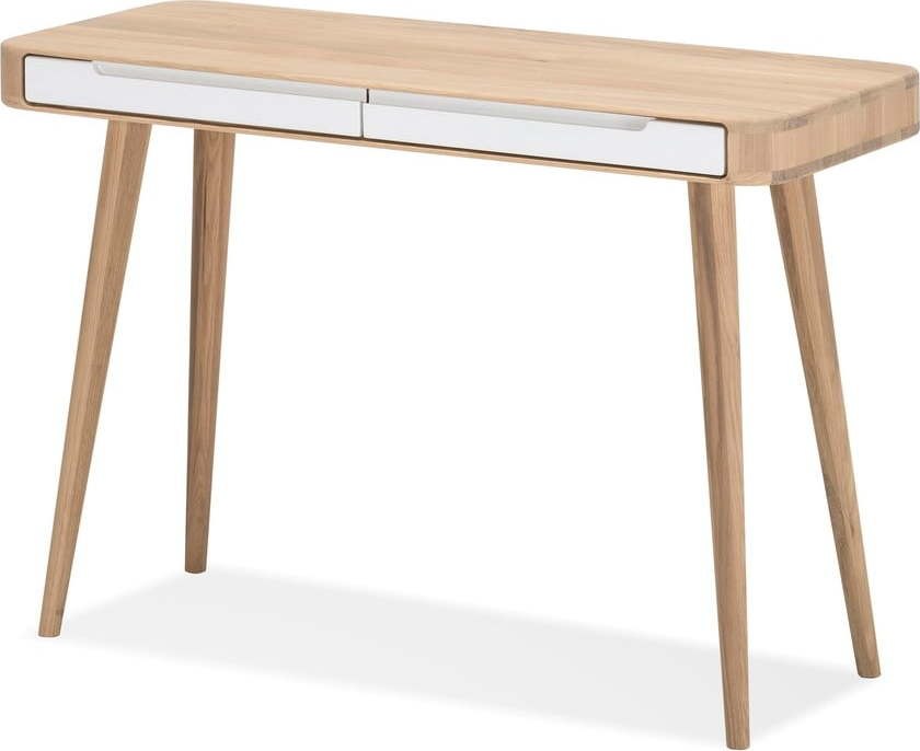 Konzolový stolek z dubového dřeva