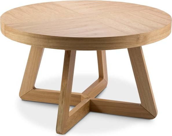 Rozkládací stůl s nohami z dubového