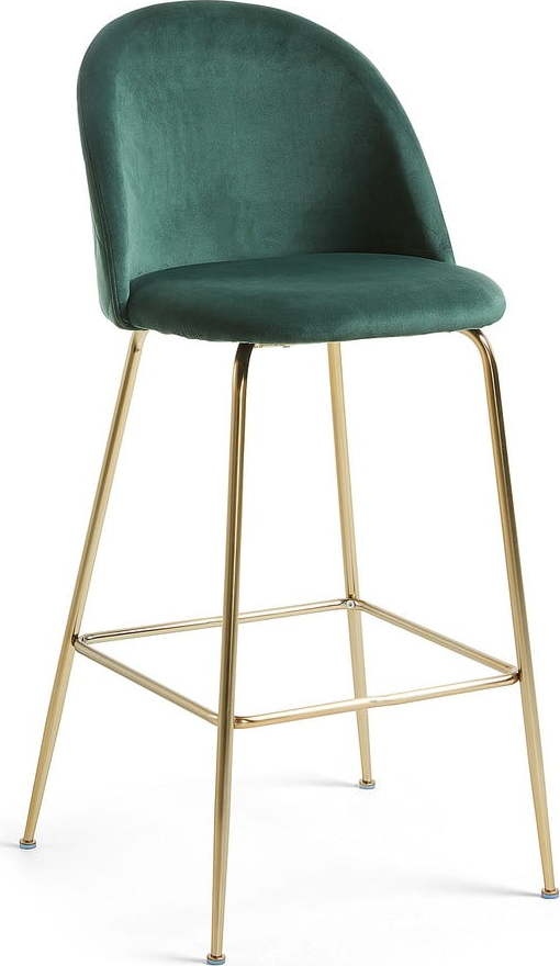 Zelená barová židle Kave Home