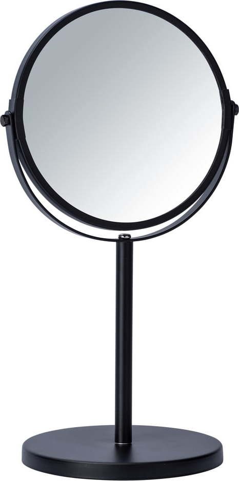 76Černé kosmetické zrcadlo Wenko Assisi