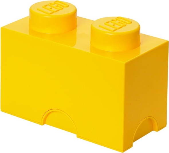 54Žlutý úložný dvojbox LEGO®