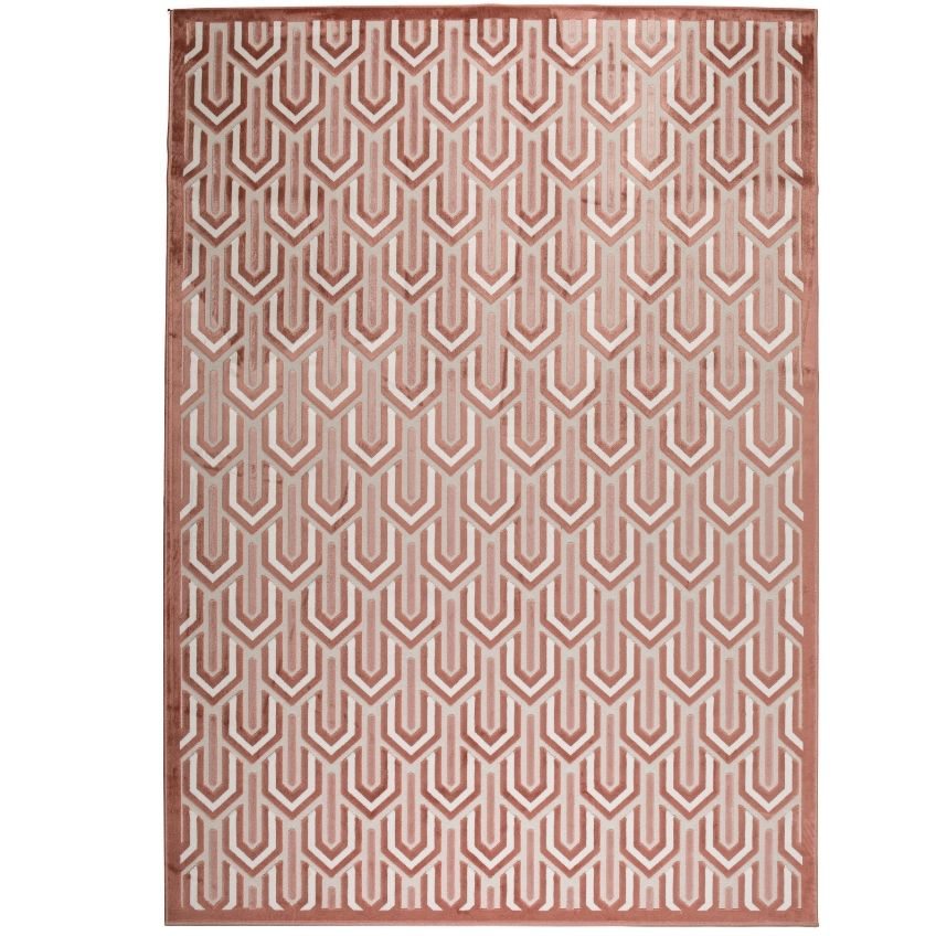 Růžový koberec ZUIVER BEVERLY 200 x 300 cm