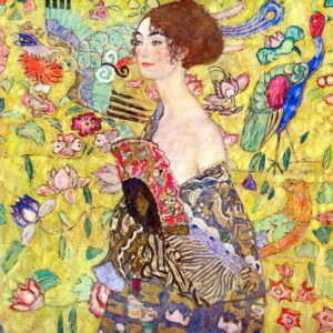 Reprodukce obrazu Gustav Klimt Lady