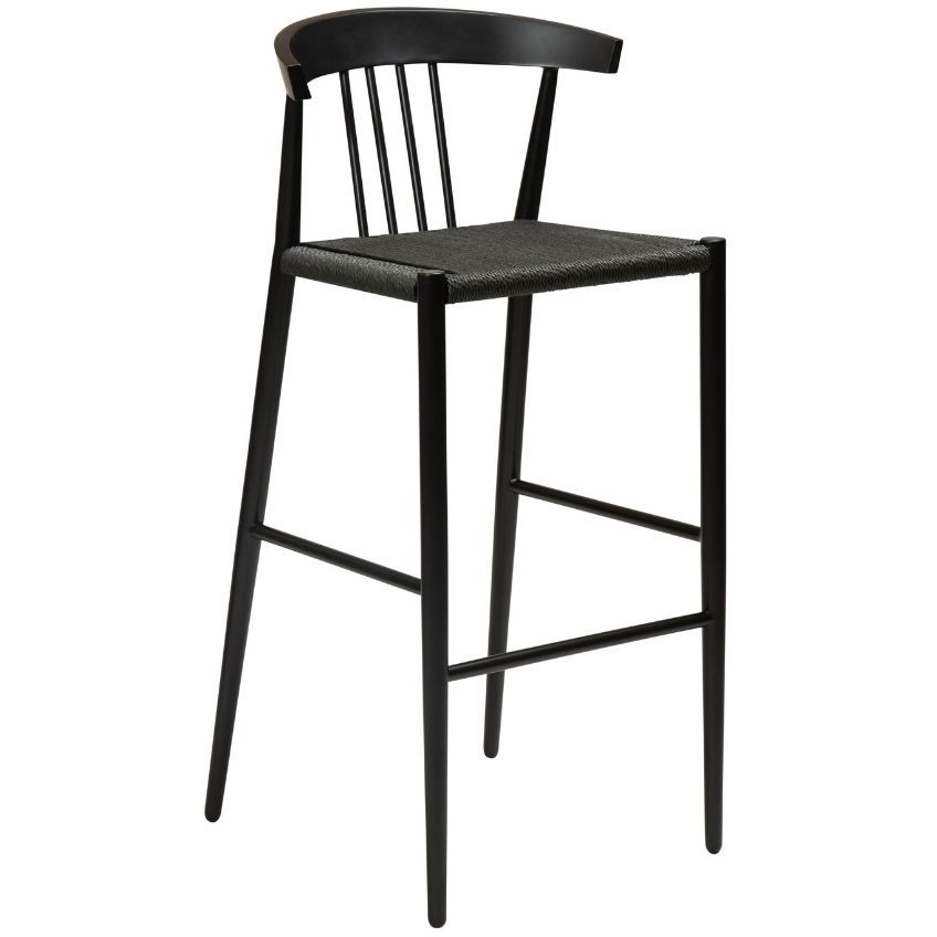 ​​​​​Dan-Form Černá kovová barová židle DAN-FORM Sava
