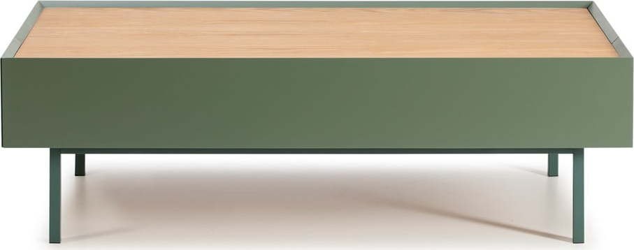 Zelený konferenční stolek Teulat