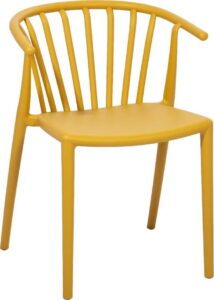 Žlutá zahradní židle Bonami
