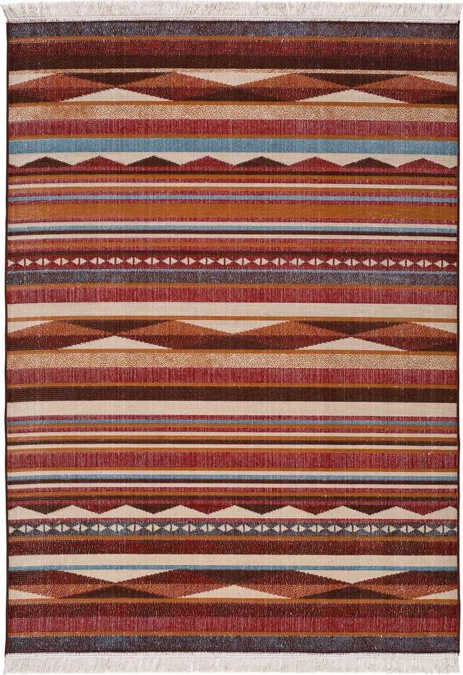 Červený koberec Universal Caucas Stripes