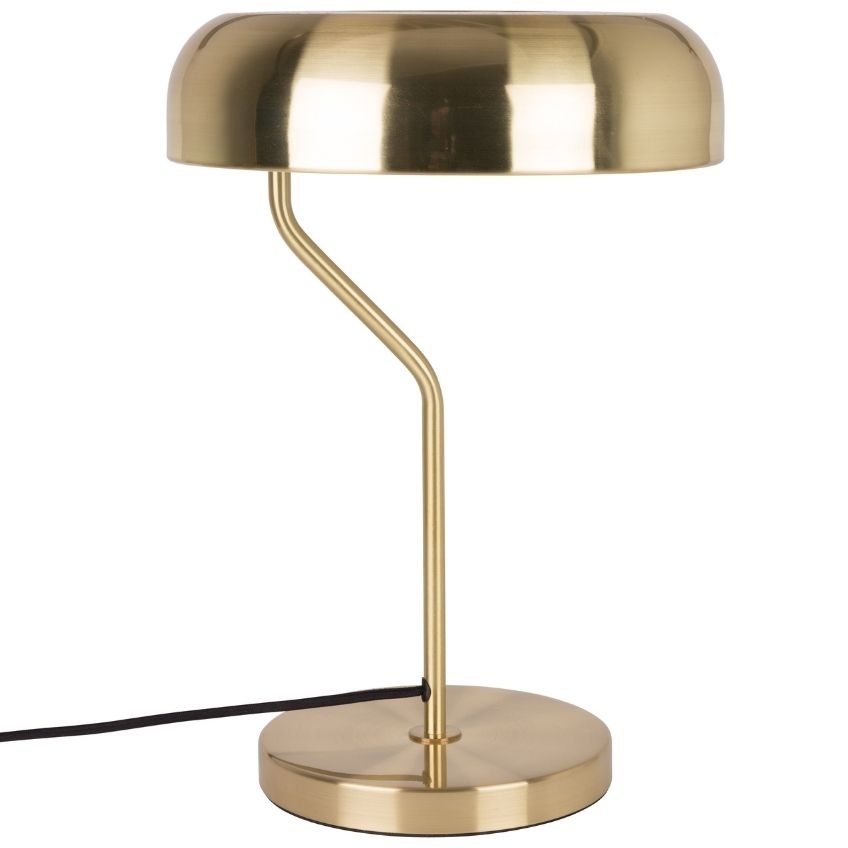 Zlatá stolní lampa DUTCHBONE