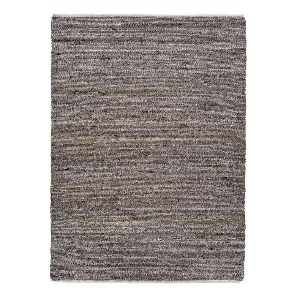 Hnědý koberec z recyklovaného plastu Universal Cinder