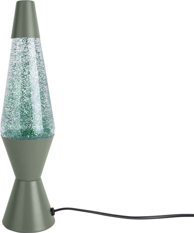 Zelená stolní lampa Leitmotiv Glitter