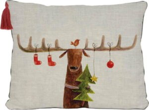 Vánoční dekorační polštář 35x50 cm Reindeer