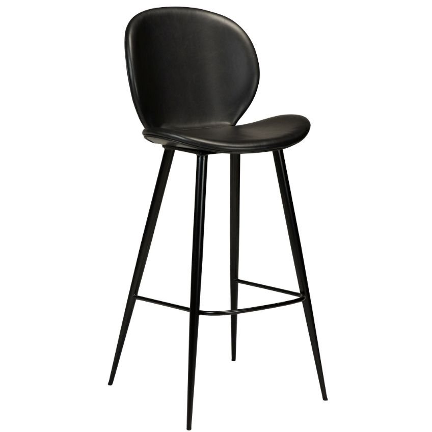 ​​​​​Dan-Form Černá koženková barová židle židle