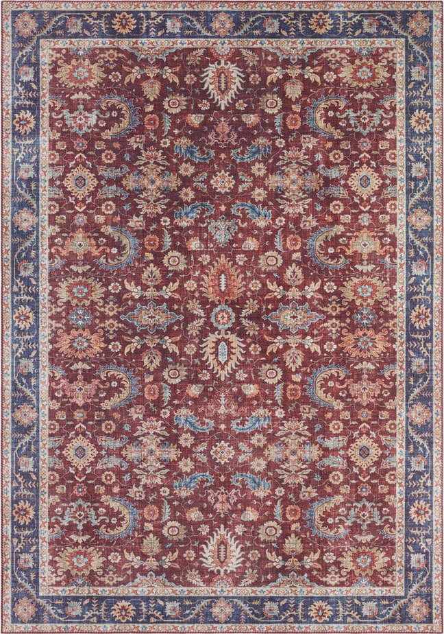Vínově červený koberec Nouristan Vivana