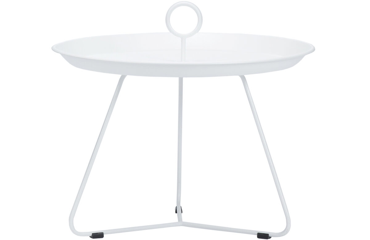Bílý kovový konferenční stolek HOUE Eyelet 57