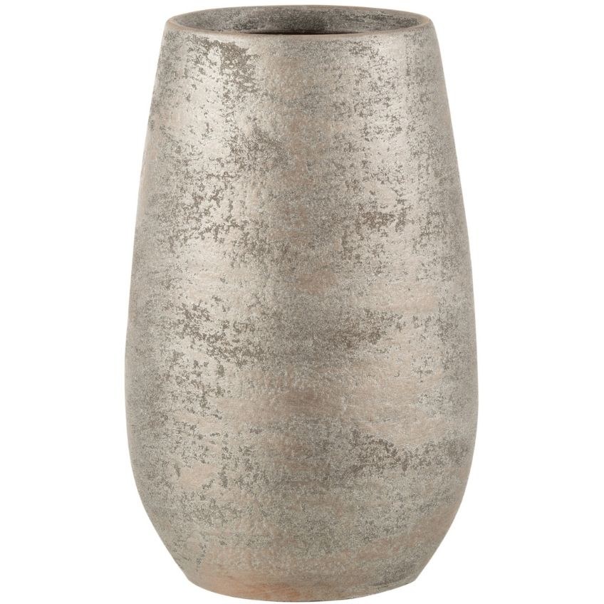 Stříbrná keramická váza J-line Carama