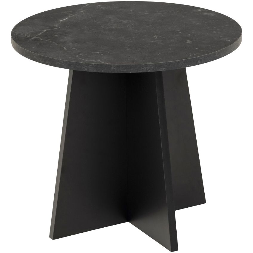 Scandi Černý odkládací stolek